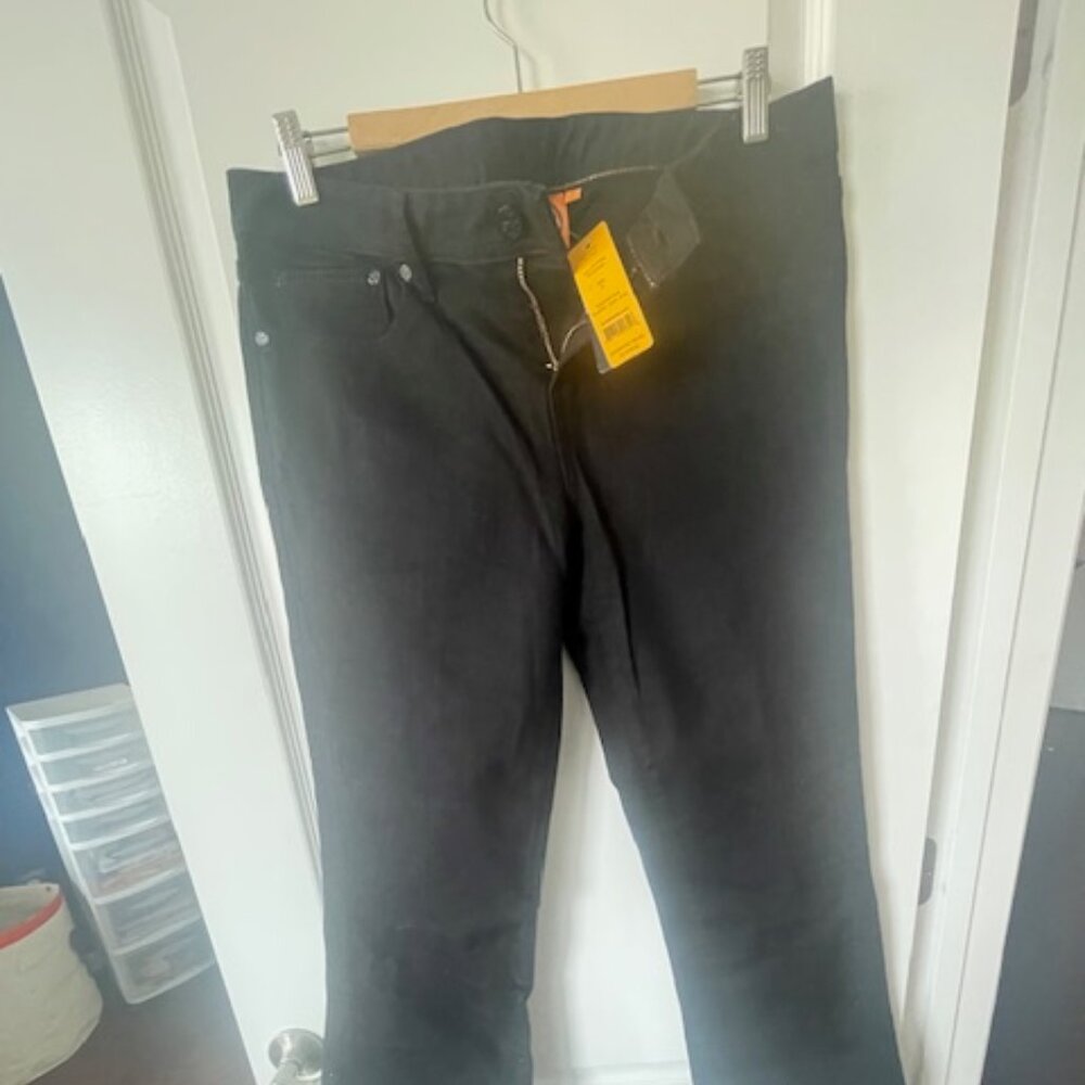 Tory Burch Black Bootcut Jeans